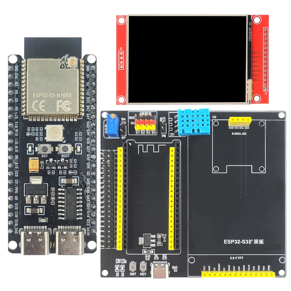 Esp32 S3 Devkitc 1 - ESP32-S3-DevKitC-1 Development Board Kit With 2.8