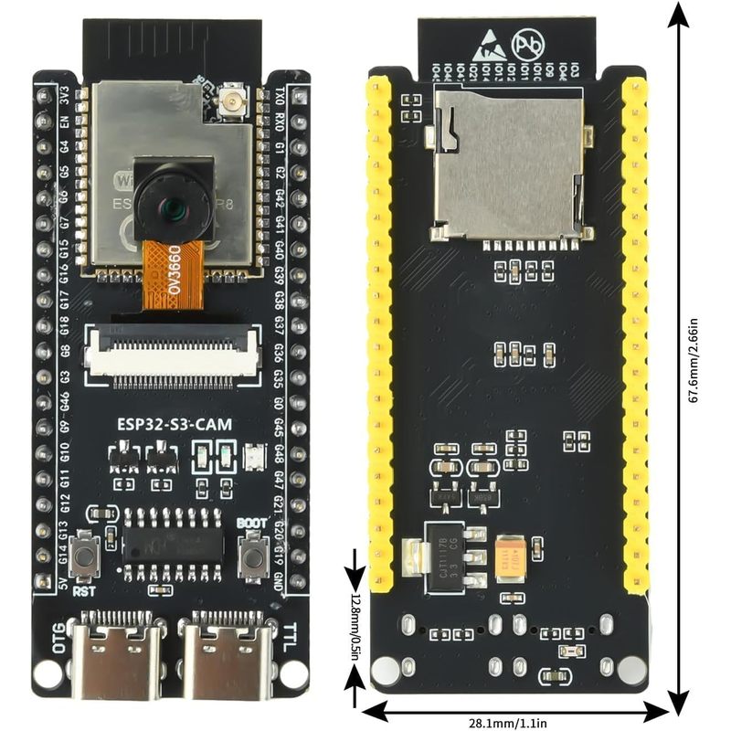 ESP32-S3-CAM Board With OV3660 - Doit Esp32 评论和价格