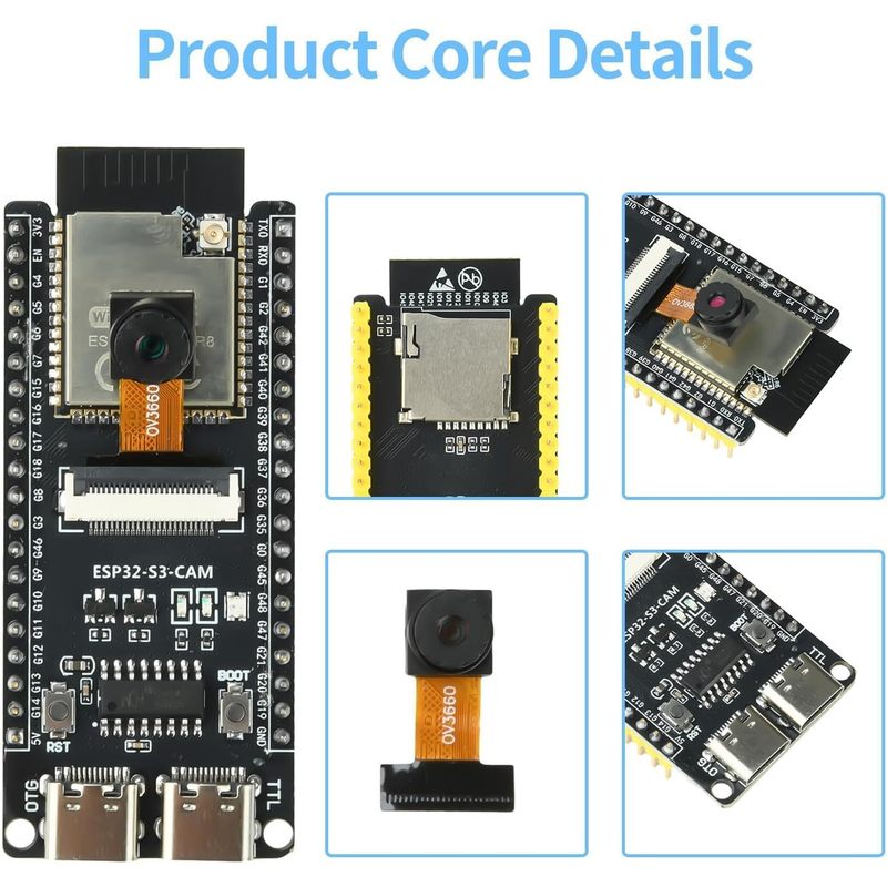 ESP32-S3-CAM Board With OV3660 - Doit Esp32 评论和价格