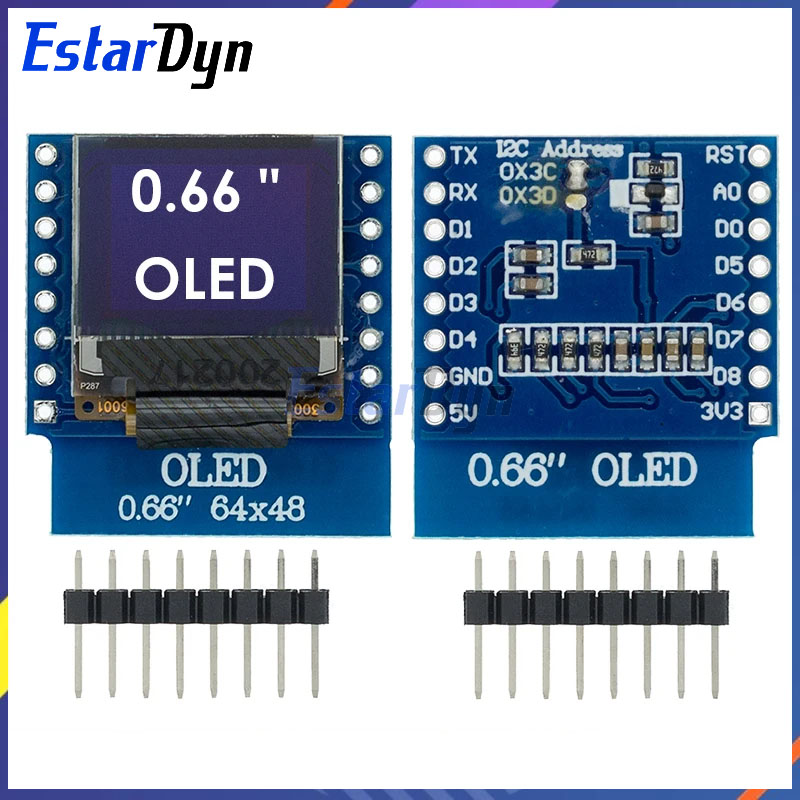 0.66 inch OLED LED LCD Dispaly - Wemos D1 评论和价格