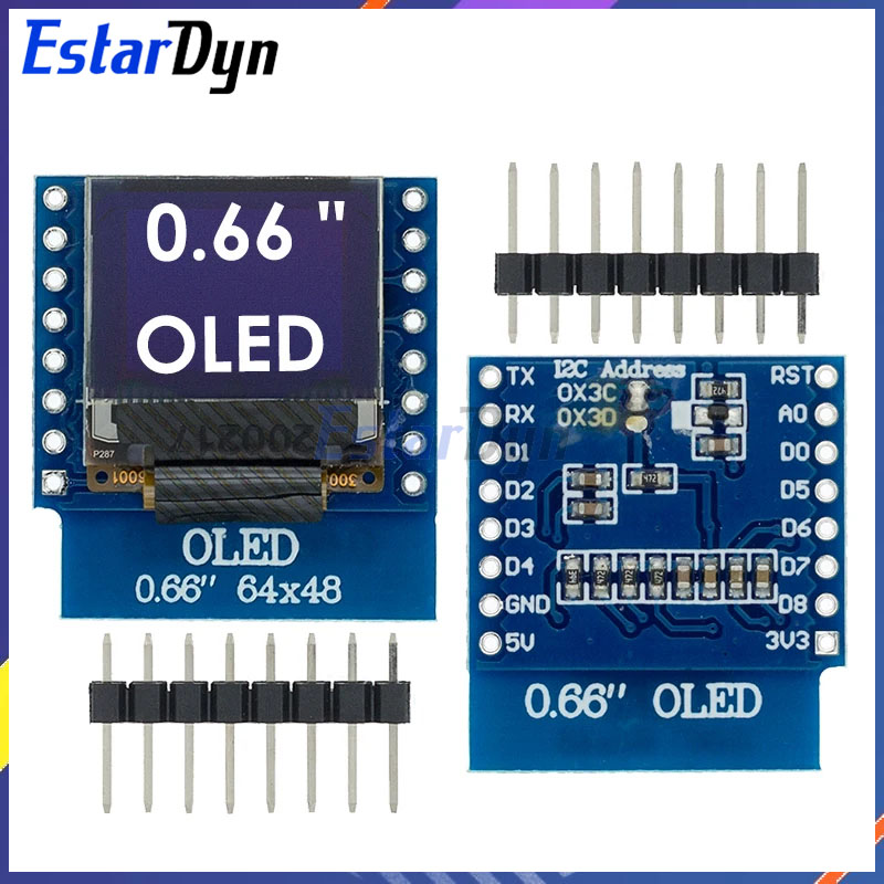 0.66 inch OLED LED LCD Dispaly - Wemos D1 评论和价格