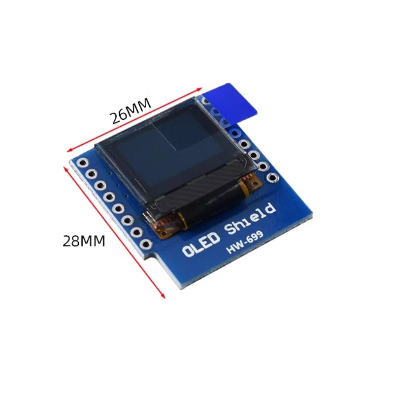 0.66 inch OLED Display Module  - Wemos D1 评论和价格