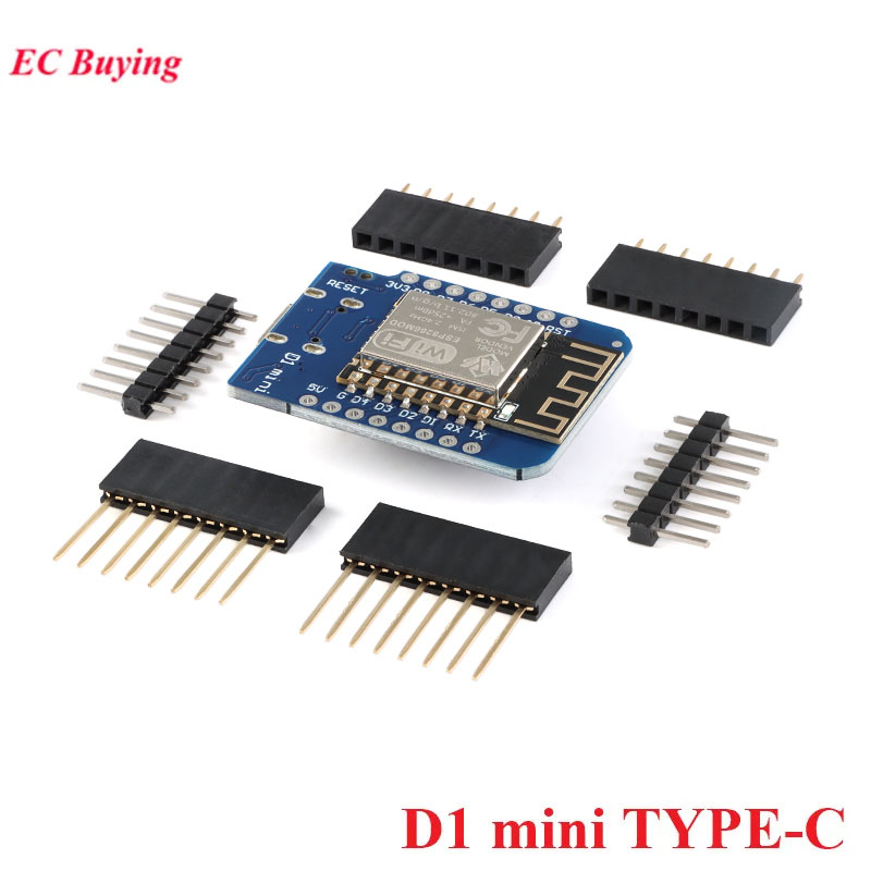 10Pcs/1pc WeMos LOLIN D1 Mini  - D1 Mini Pro 评论和价格