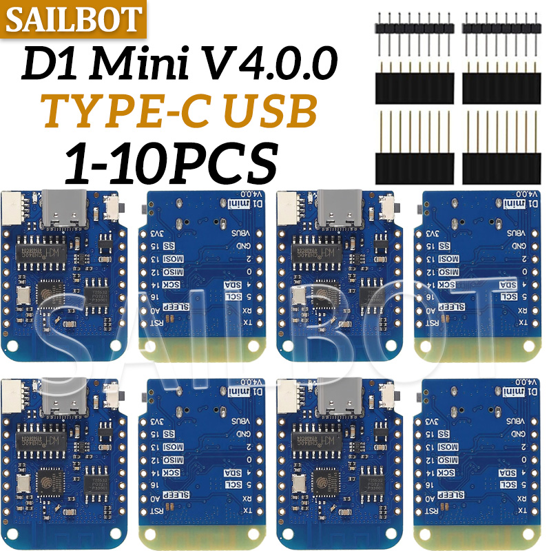 1-10PCS WeMos D1 Mini ESP8266  - Wemos D1 评论和价格