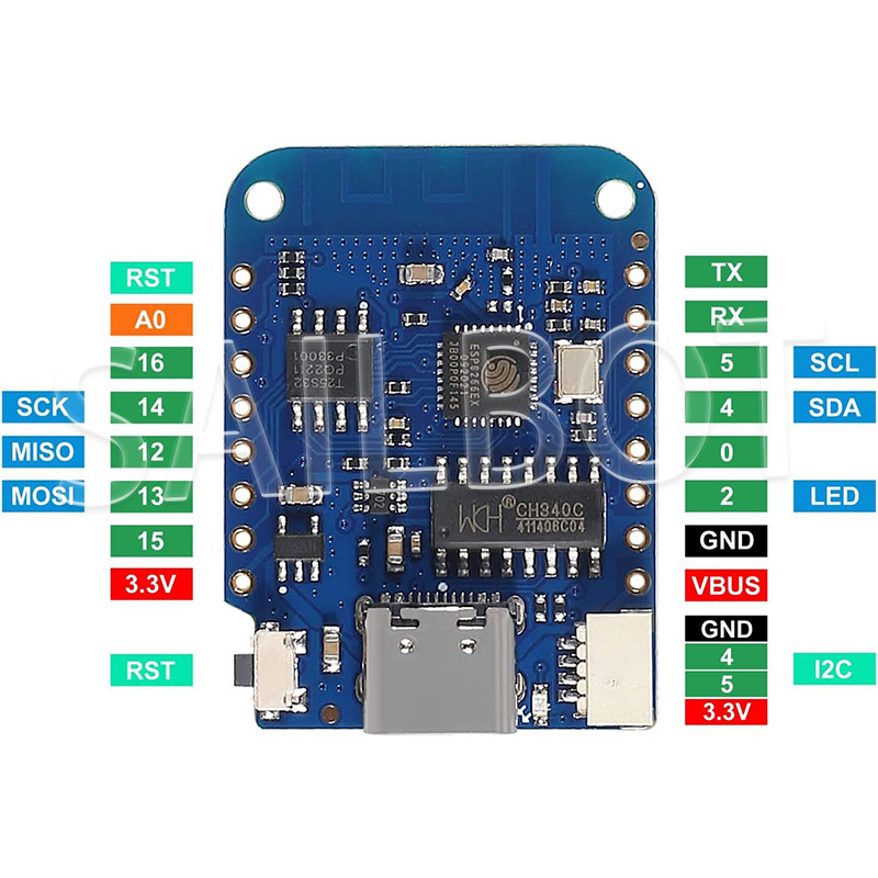 1-10PCS WeMos D1 Mini ESP8266  - Wemos D1 评论和价格