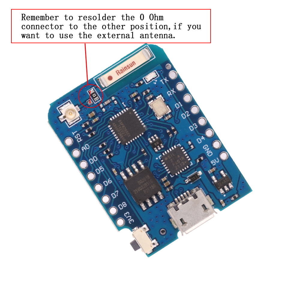 WeMos D1 Mini Pro V3.0 NodeMcu - Wemos D1 评论和价格
