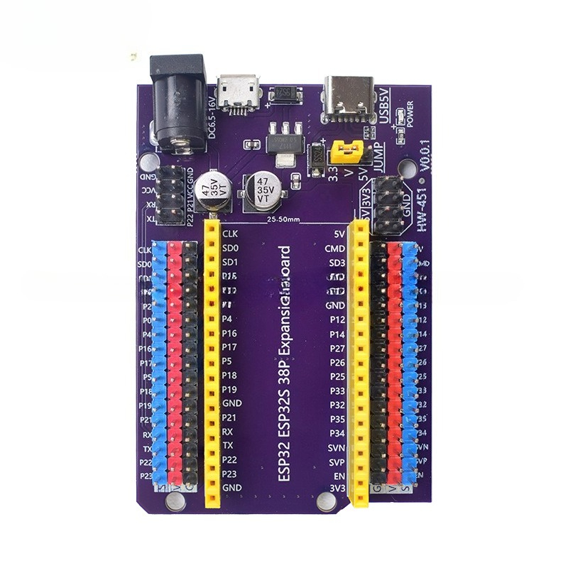 For ESP32S Purple 38Pin Expans - Nodemcu 32S 评论和价格