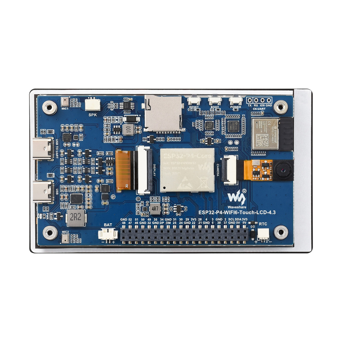 Waveshare ESP32-P4-WIFI6 4.3in - Waveshare Esp32 评论和价格