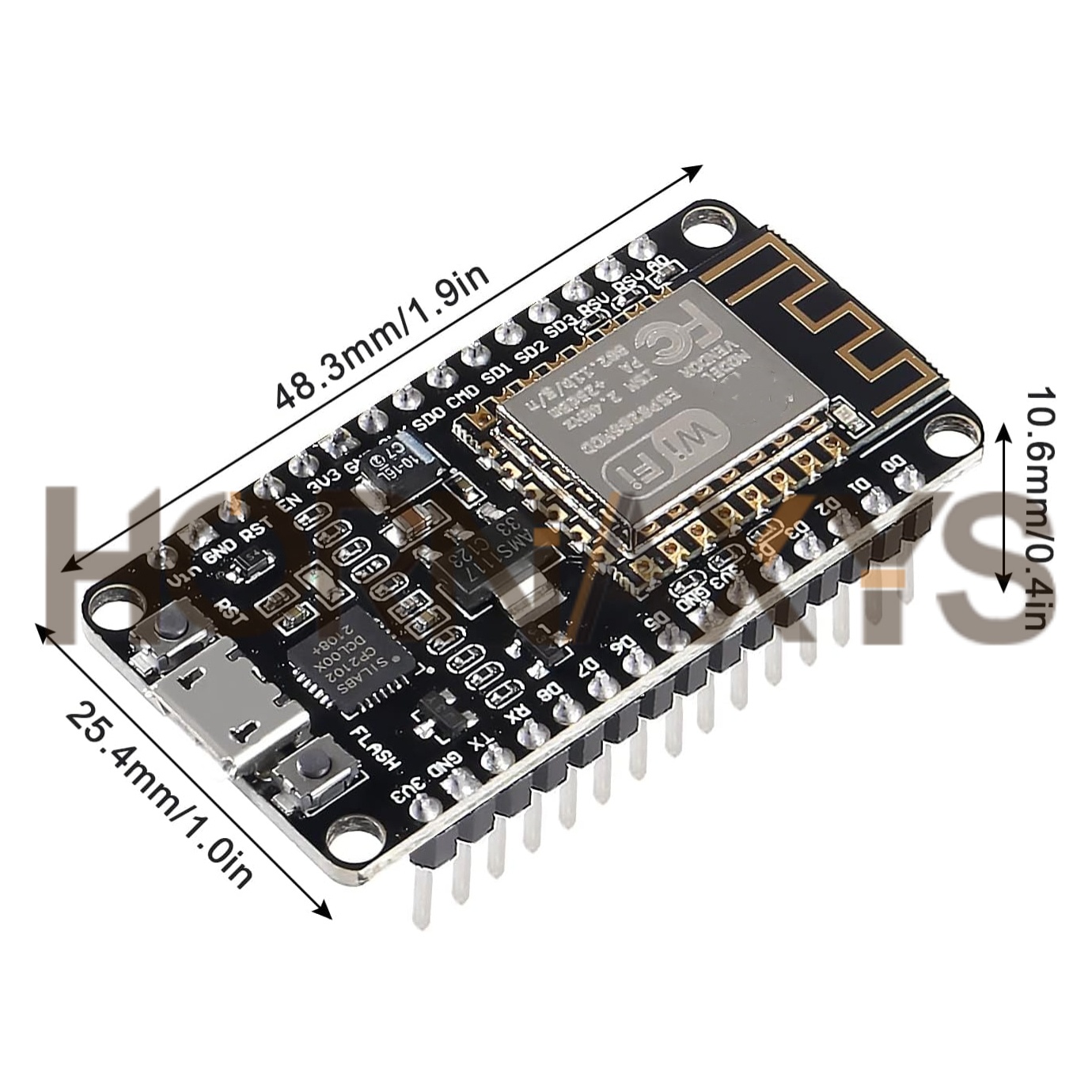 1-10PCS/Wireless Module CP2102 - Nodemcuv2 评论和价格