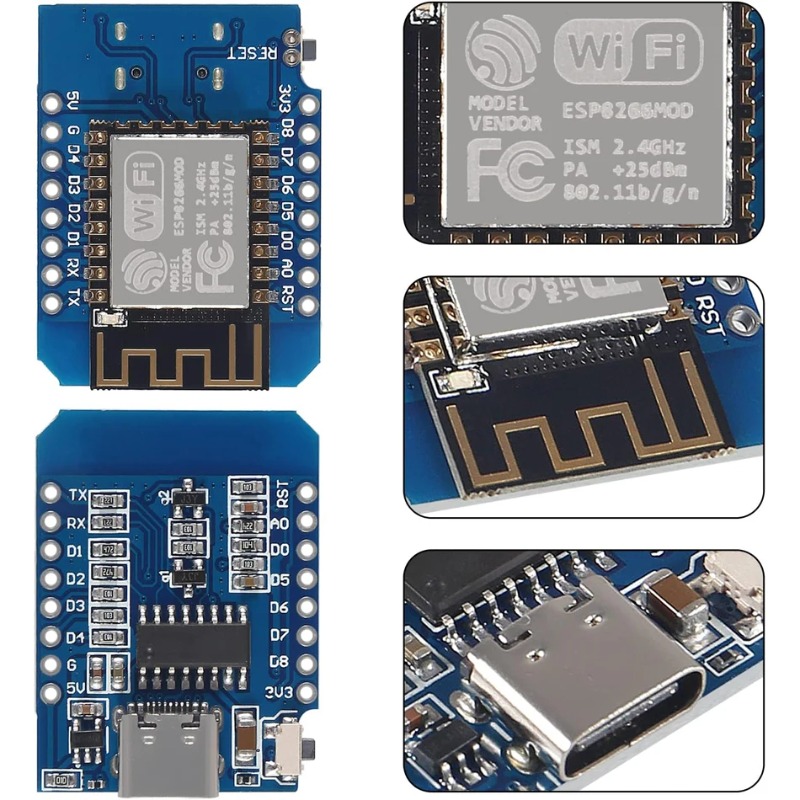 ESP8266 ESP-12F MINI D1 NodeMC - Nodemcuv2 评论和价格