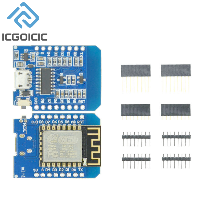 D1 Mini-Mini NodeMcu 4M Bytes  - Wemos D1 评论和价格