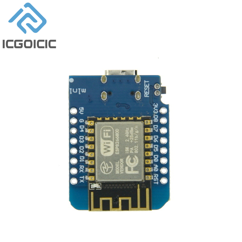 D1 Mini-Mini NodeMcu 4M Bytes  - Wemos D1 评论和价格