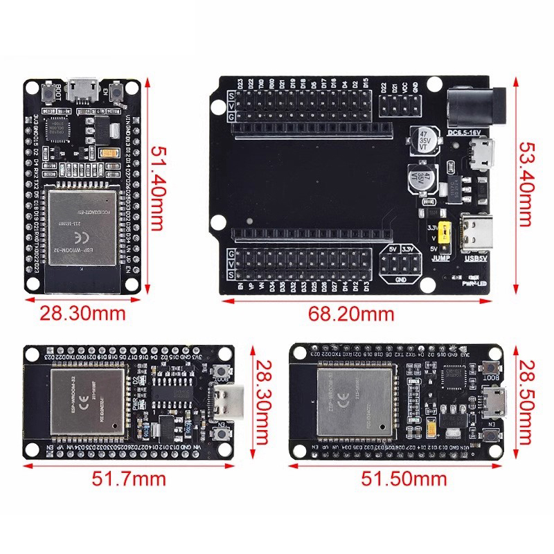 ESP32 Development Board CP2102 - Nodemcu 32S 评论和价格